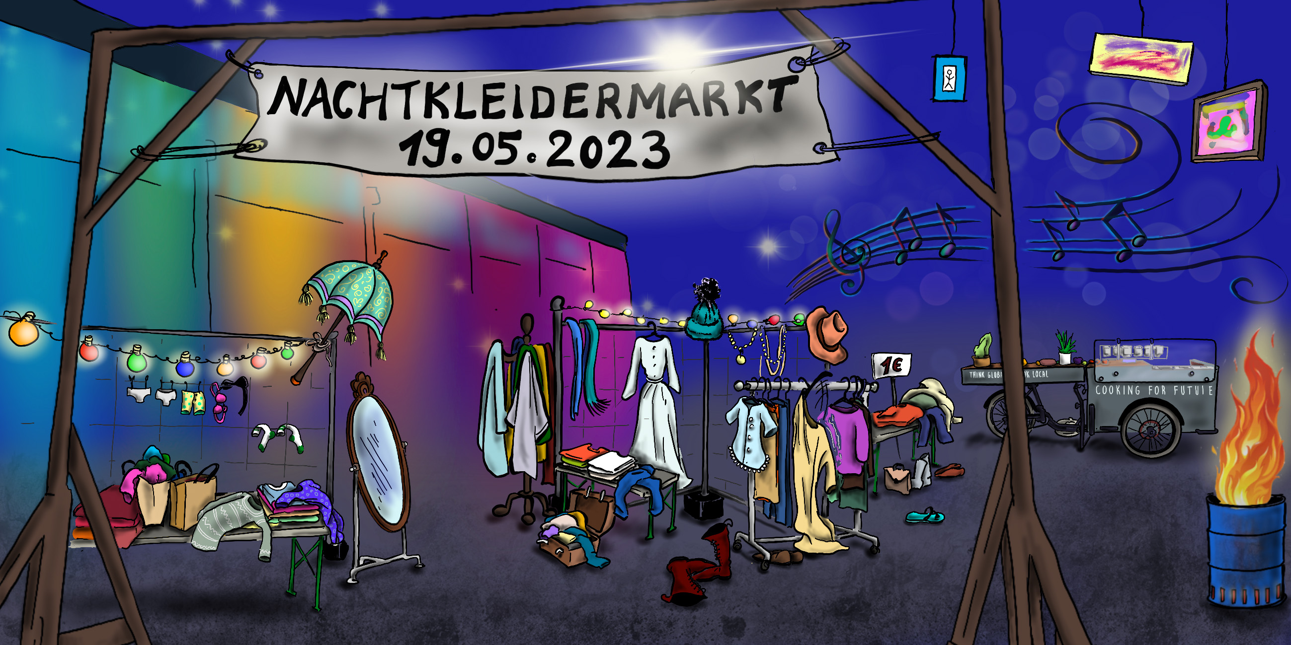 Gröbenzells erster Nachtkleidermarkt